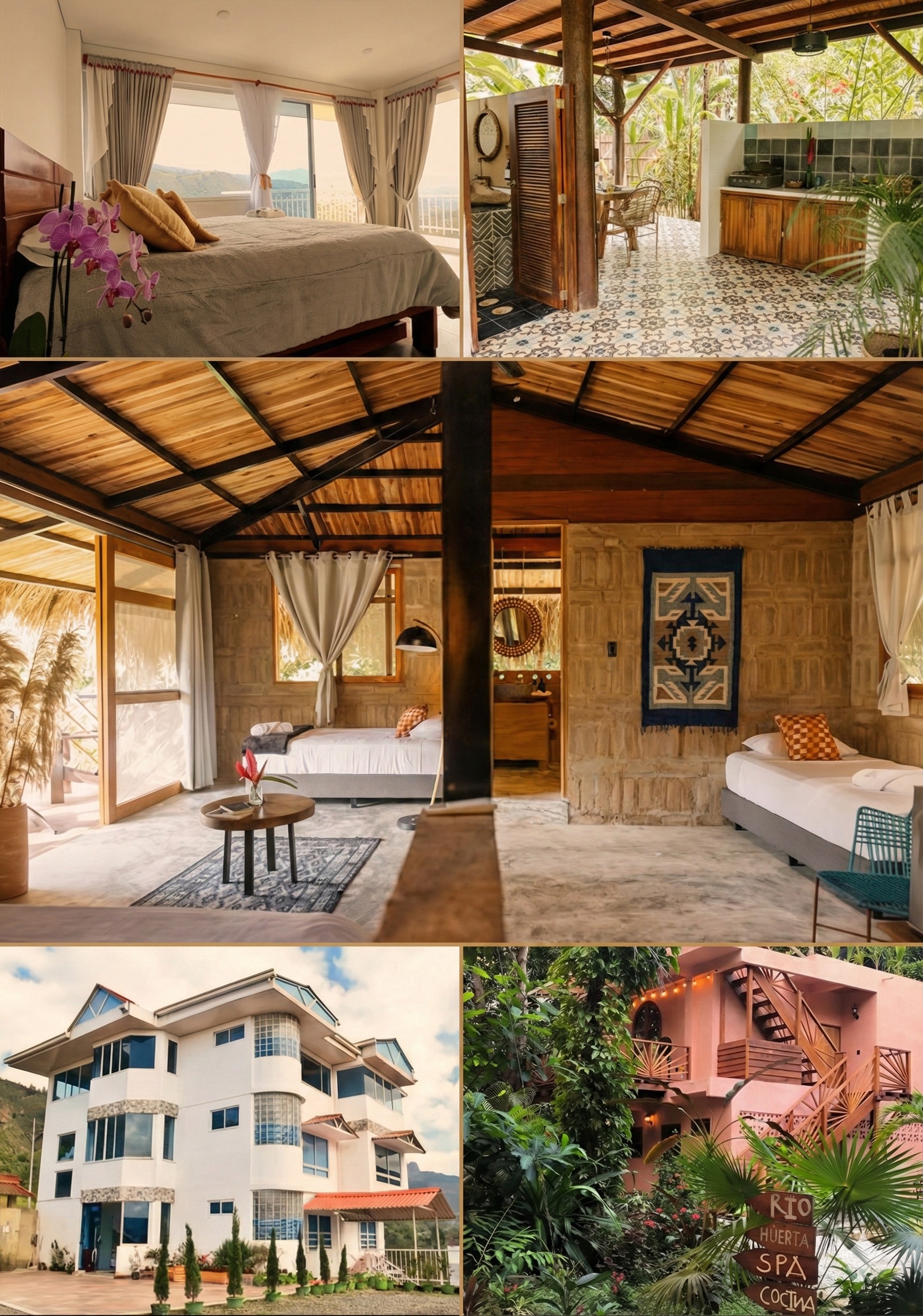 Eco lodge en la selva